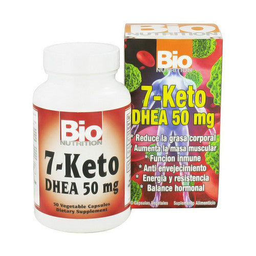 Bio Nutrition 7-Keto Dhea Vegetarian Capsules, 50 Mg - 50 Ea